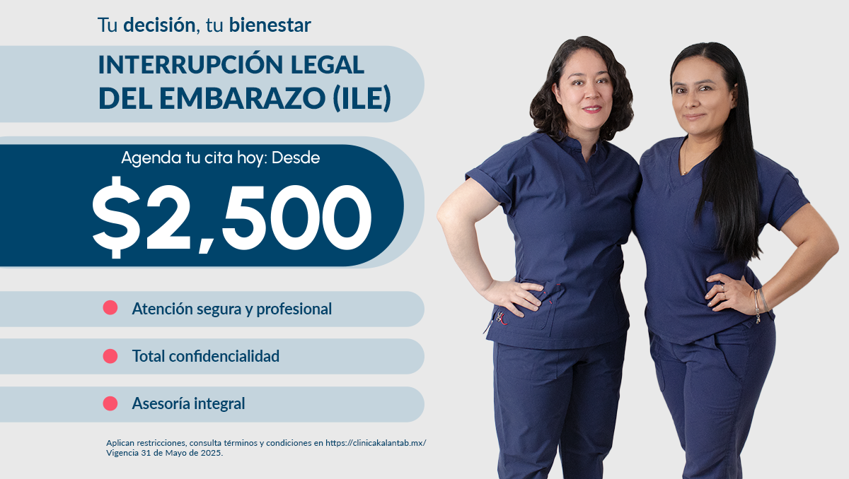 Interrupcion legal del embarazo ILE $2500